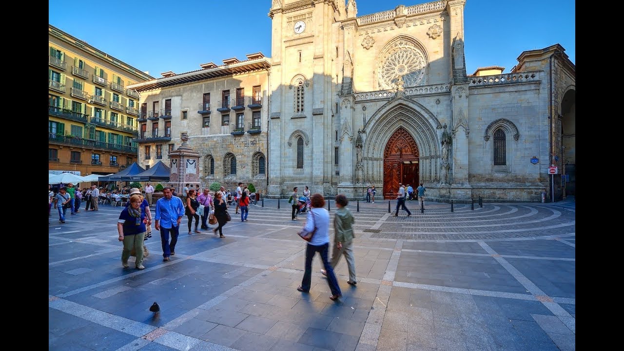 Walking tour Casco Viejo Bilbao Spain YouTube