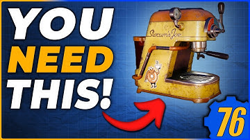 Make UNLIMITED Free Canned Coffee ☢️ The Coffee Machine is back in the Atomic Shop #fallout76