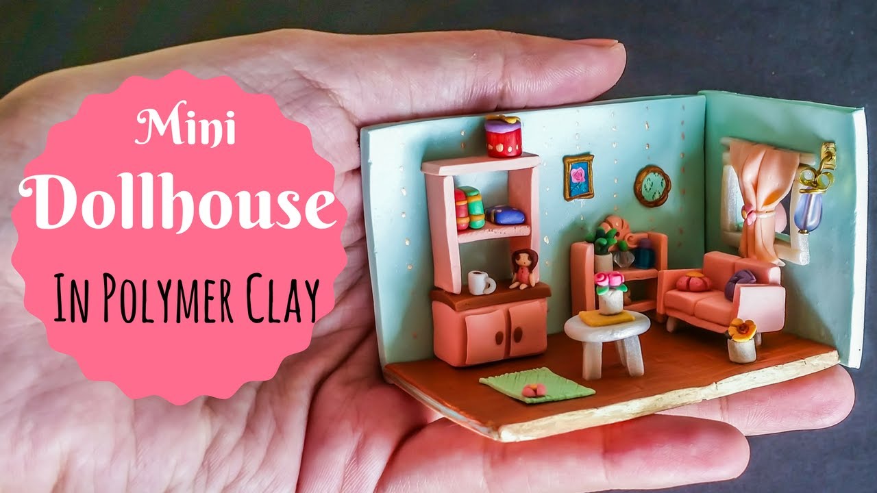 Making Cute Miniature Dollhouse Room in 