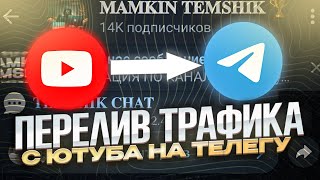 🏆 СВЯЗКА перелива трафика с YouTube на Telegram