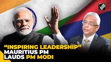 “Inspiring leadership…” Mauritius PM Jugnauth lauds PM Modi as two countries inaugurate projects
