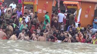 Holy Ganga Bath,Haridwar,Uttarakhand
