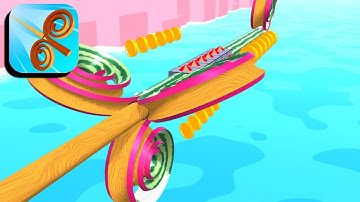 Spiral Rider 🤩🌈🔥 Gameplay (Android, iOS) All Levels SR1GP12