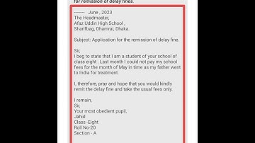 application for the remission of delay fine