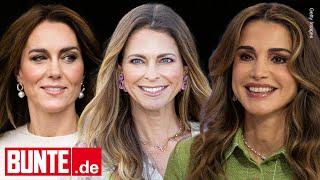 Prinzessin Kate, Madeleine von Schweden & Rania von Jordanien - So unroyal sahen sie früher aus