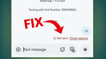 Message not sent check options problem | Mobile se message send nahi ho raha hai