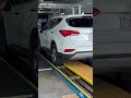 Mister wash easy loading onto the conveyor belt