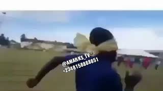 Blindfold racing is challenging