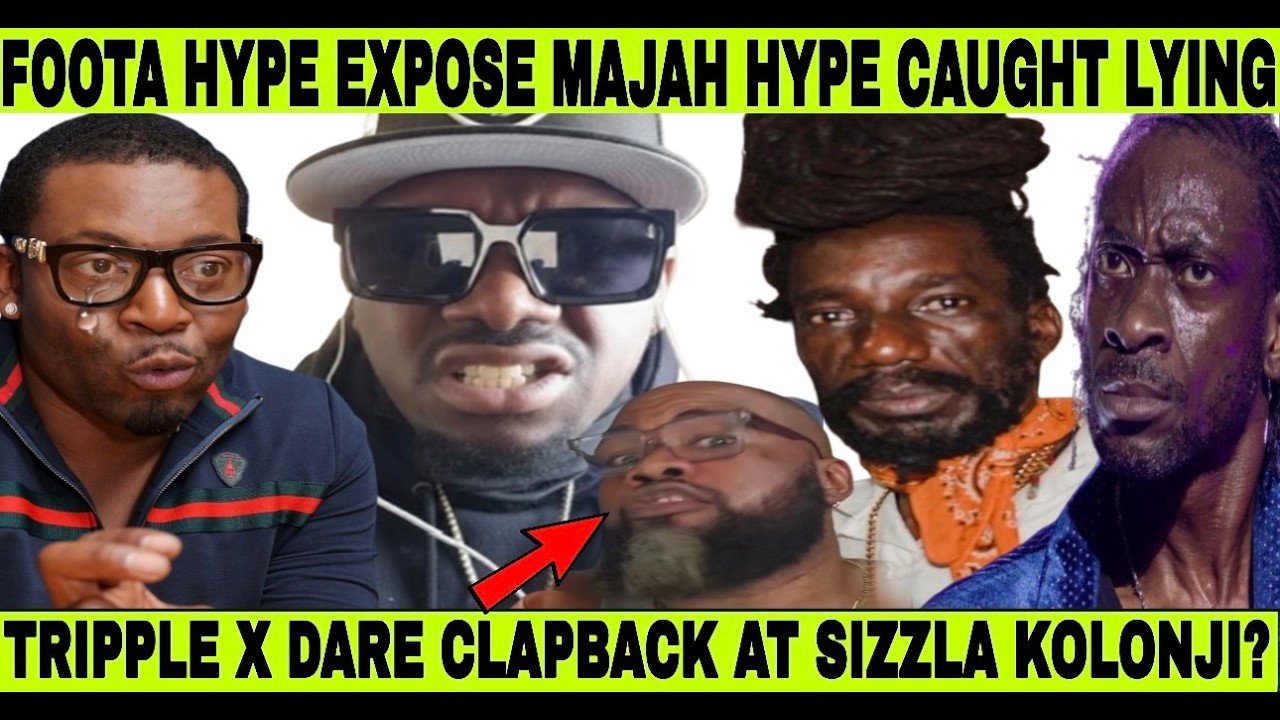 SYM W@R! FOOTA HYPE EXPOSE MAJAH HYPE WORST SECRET! TRIPPLE X DARE CLAPBACK AT SIZZLA? VYBZ KARTEL 