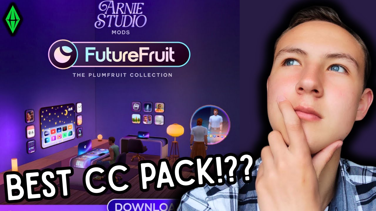 Is THIS the Best Sims 4 CC Pack Ever? 🔥 (FutureFruit Review)