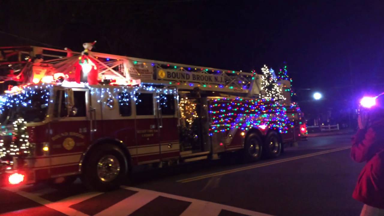 Somerville NJ holiday lights parade 2015