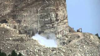 Crazy Horse Memorial Blast August 8, 2014