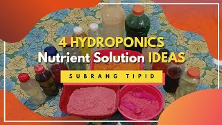 4 DIY Hydroponics NUTRIENT SOLUTION Ideas | Lettuce in a Cup DIY Hydroponics Farming