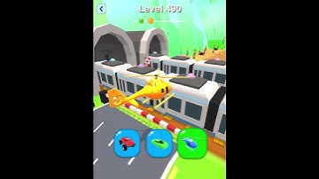 Shape-shifting Funny Race Gameplay new hyper casual games #shorts #gameplay #shapeshifting