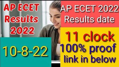 ap ecet results updates 2022/ap ecet results declared 2022/ap ecet results date and time 2022/ap ///