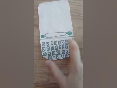 бумажный айфон - YouTube