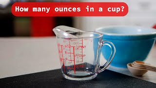 how many ounces in a cup
