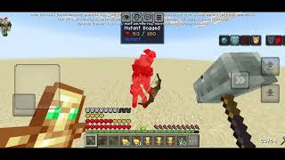 Minecraft Original Minecraft Mod:Can I Defeat Mutant Skeleton Bogged Alone..🤔..?