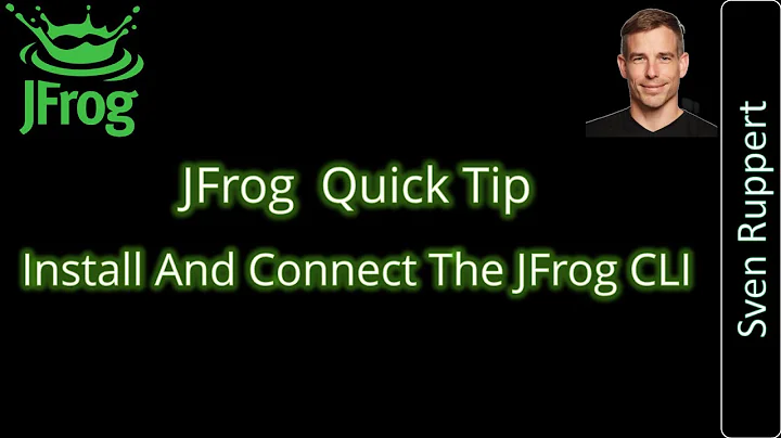 JFrog Quick Tip   How to install and connect the JFrog CLI