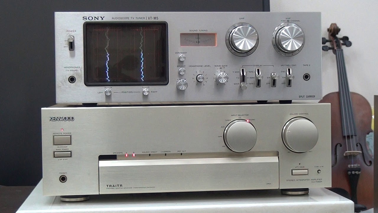 KENWOOD KA-7090R ￥69,800(1997年頃) + SONY VT-M5 ￥62,800