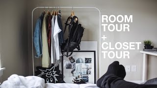 Room Tour + Closet Tour: Minimal & Modern