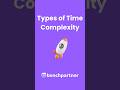 O(1) vs O(n) vs O(n²) Explained ⚡Types of Time Complexity #coding #beginners #dsa