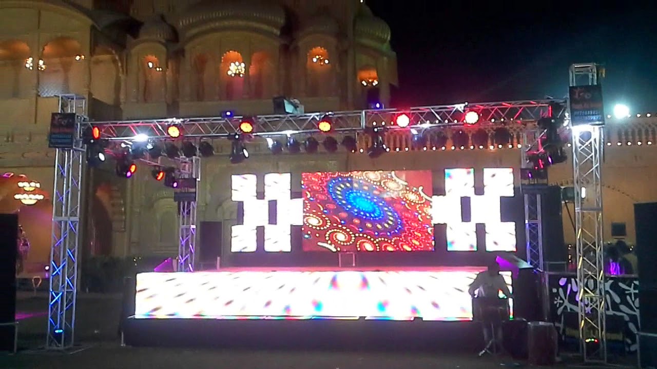 best dj with led video screen light sound system for