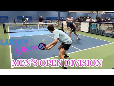 Men’s open division spring challenge tournament at Pure Pickleball club 