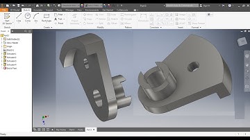 CAD Drawing with INVENTOR AUTODESK (AutoCAD) TUTORIAL 5, Exercises EMO1601 (Mechanical Engineering)