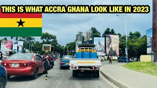 GHANA 🇬🇭 IS BEAUTIFUL | A Drive Through The Beautiful City Of Accra 🇬🇭 @WODEMAYA