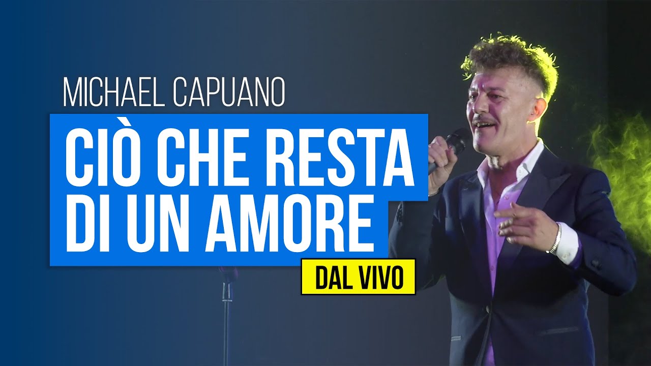 MICHAEL CAPUANO - Ciò che resta di un amore (Tris Maxi Dancing)