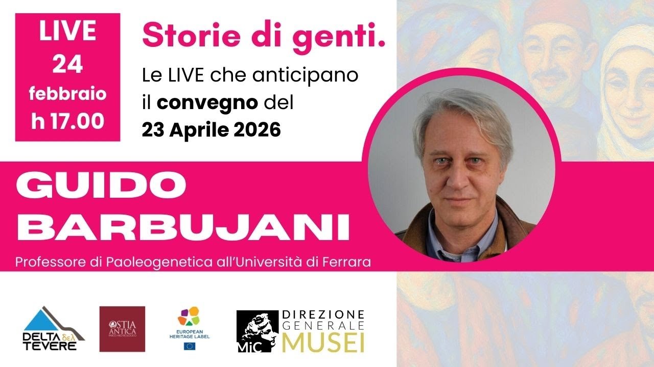 Storie di genti. L'Italia pre-protostorica con il prof. Guido Barbujani