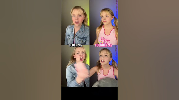 Big sister VS. Little Sister