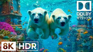 Peaceful Blue Ocean Creatures in 8K HDR | Dolby Vision™