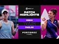 Alison Riske vs. Jasmine Paolini | 2021 Portoroz Final | WTA Match Highlights