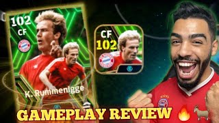 RUMMENIGGE 102 GAMEPLAY REVIEW 🔥 THE BEST PLAYER IN THE GAME ?? eFootball 24 mobile