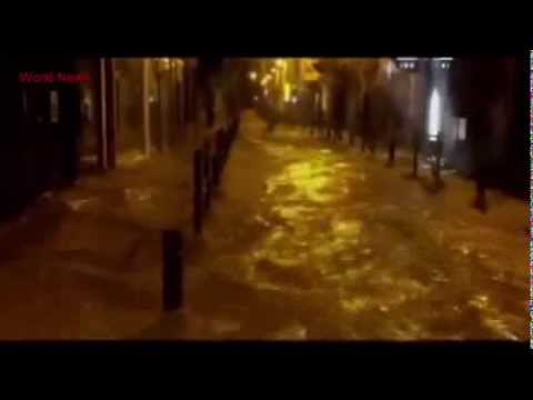 Flood Waters Rip Through Cannes (video)