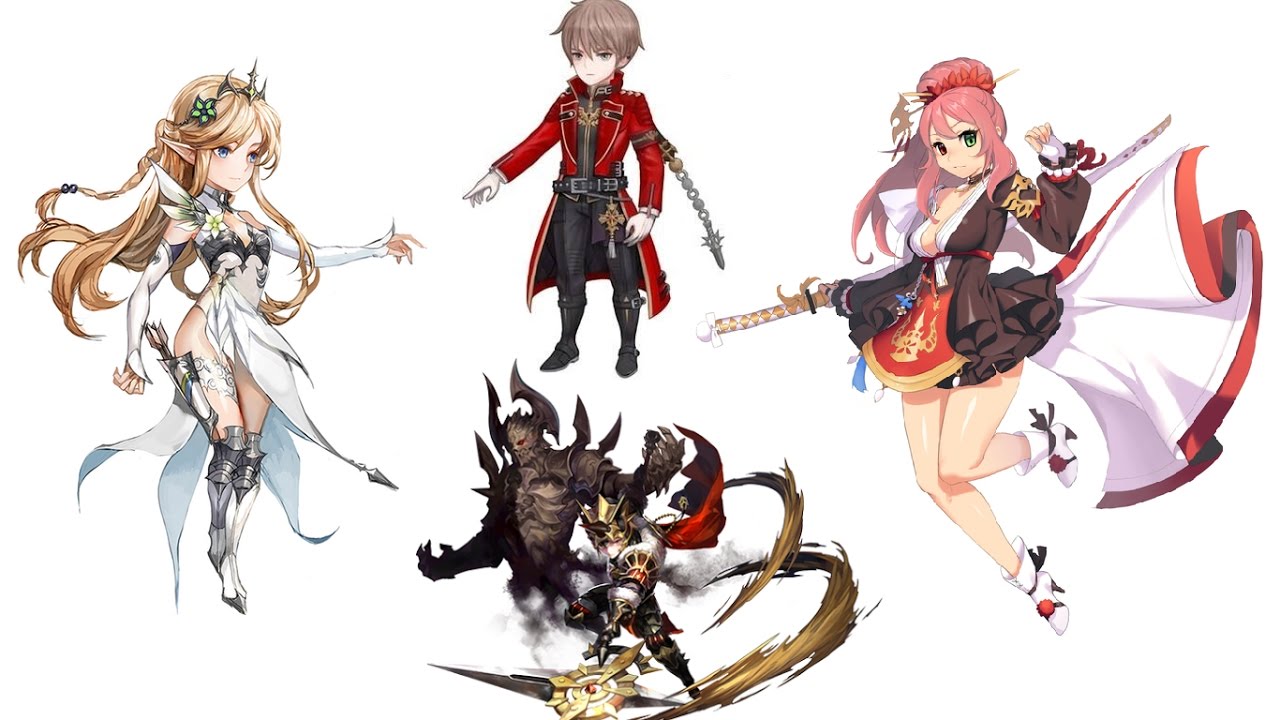 seven knights raid awaken jupy vs shane vs fengyan vs dellon