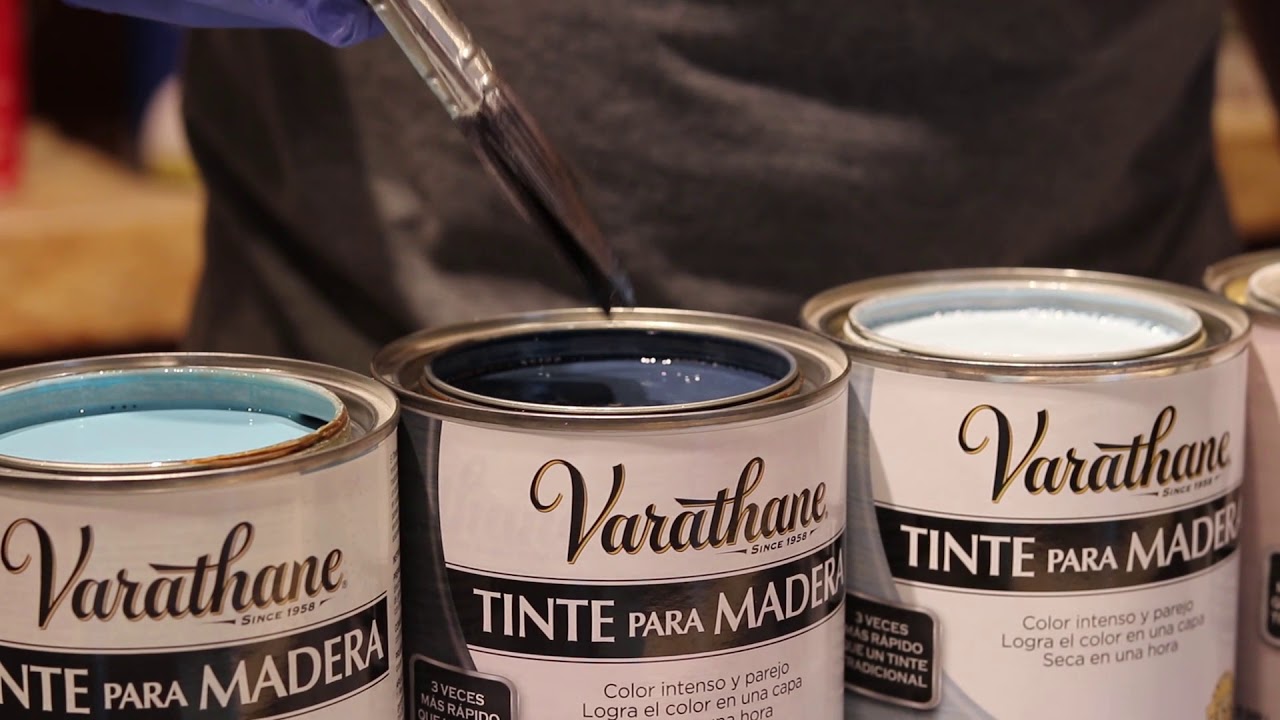 DIY: Cómo aplicar Varathane Tinte para madera 