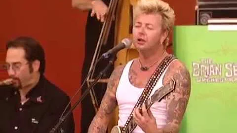 THE BRIAN SETZER ORCHESTRA WOODSTOCK 99 1999 FULL CONCERT DVD QUALITY 2013