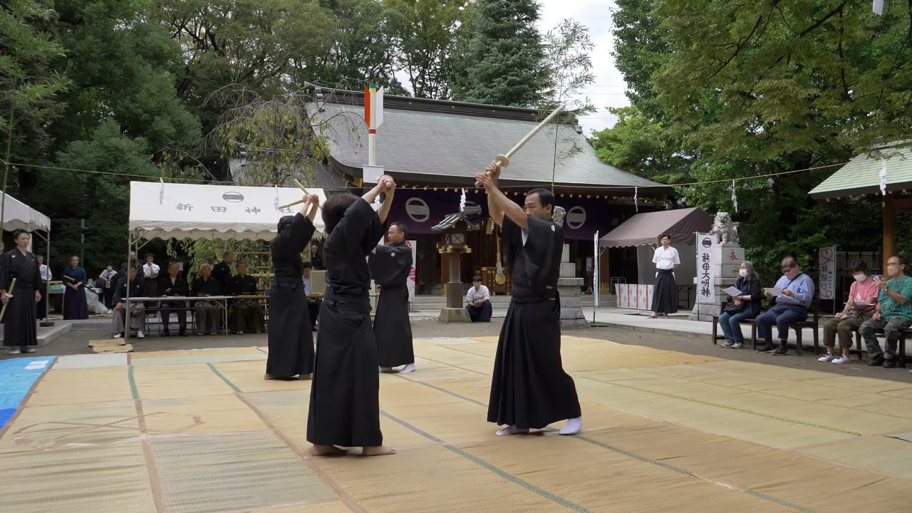 Tatsumi Ryu Shinai Seiho Nitta Jinja 2023