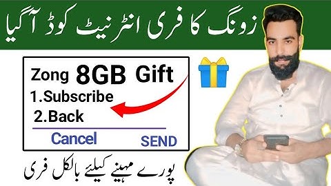 Zong Free internet code//Zong internet code Free/Zong Free Minutes package/Zameer 91 channel