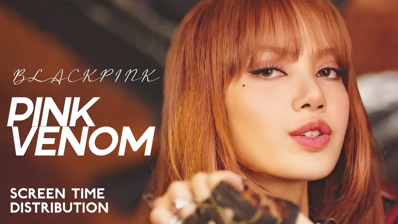 BLACKPINK — Pink Venom | Screen Time Distribution