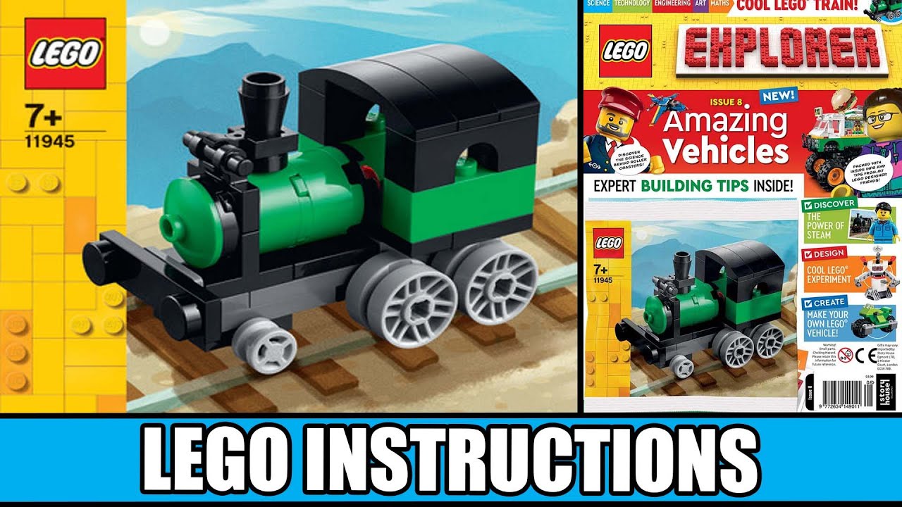 Steam Locomotive LEGO instructions