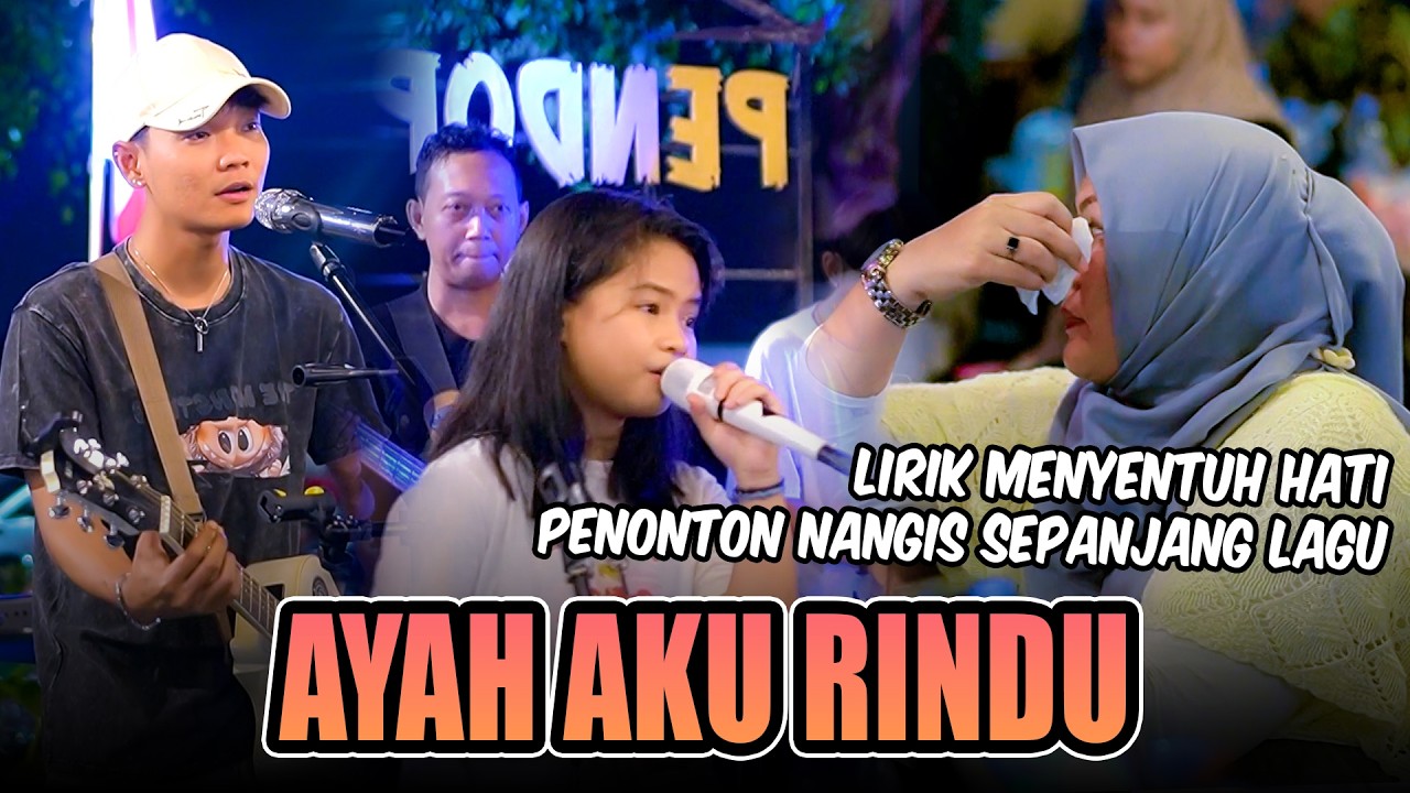 Lirik menyentuh hati bikin nangis - Ayah Aku Rindu-Tri Suaka & Ajhay Pasma (Live) Tri Suaka, Gisella