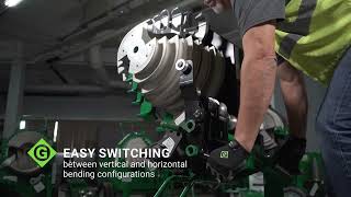 Watch the product video for Greenlee 854DX Electric Conduit Bender
