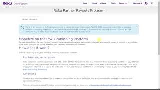 14 Roku Developer Account Setup