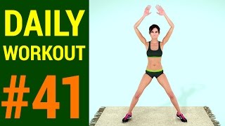 Daily Workout #041: Arms and Chest Exercises (235 Calories)