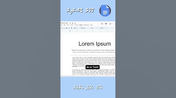 Show word counts in Google Docs