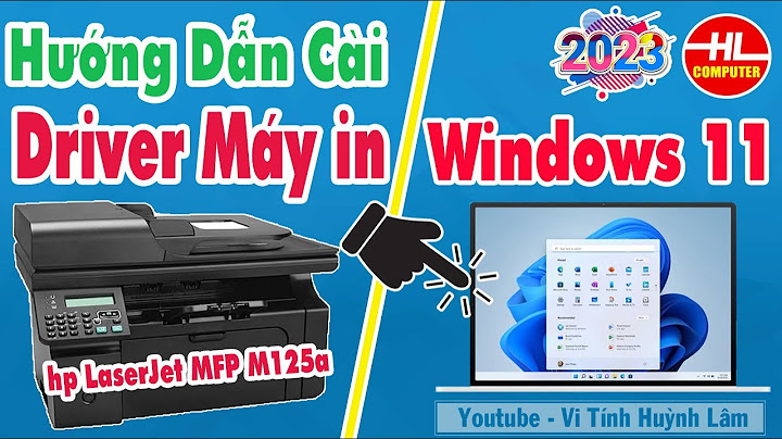 Hướng dẫn cài máy in hp laserjet p2023